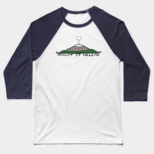 Mountain Buddy: Mount Saint Helens Baseball T-Shirt